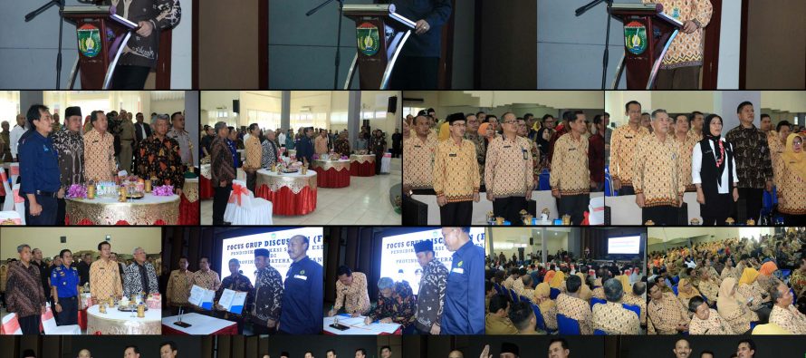 GUBERNUR SUMSEL BERSAMA KEMENTERIAN ESDM HADIRI FOCUS GROUP DISCUSSION PENDIDIKAN VOKASI SEKTOR ESDM