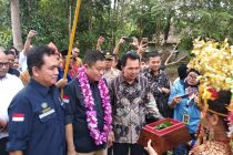 Walikota Prabumulih dan Gubernur Sumsel Sambut Kedatangan Menteri ESDM di Kota Prabumulih
