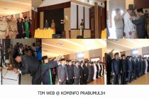 WAKIL WALIKOTA LANTIK PEJABAT ESELON II DAN III LINGKUP PEMERINTAH KOTA PRABUMULIH