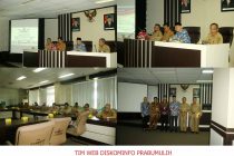 SILATURAHMI DAN KOORDINASI OMBUDSMAN REPUBLIK INDONESIA PERWAKILAN SUMATERA SELATAN DENGAN WALIKOTA PRABUMULIH DI RUANG RAPAT LT.1 PEMERINTAH KOTA PRABUMULIH