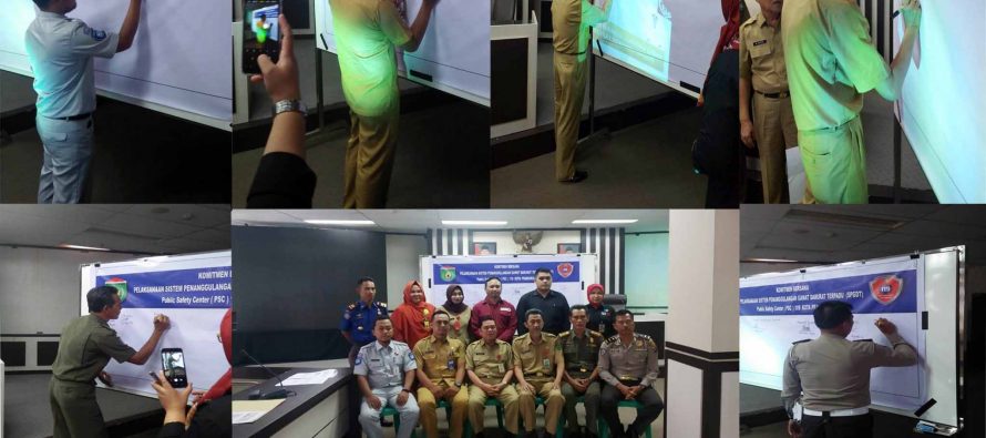 Koordinasi Lintas Sektor Sistem Penanggulangan Gawat Darurat Terpadu di Ruang Rapat Lt.1 Pemerintah Kota Prabumulih