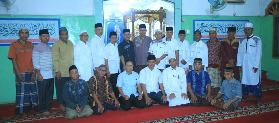 Kunjungan Tim Safari Ramadhan Pemkot Prabumulih di Masjid Al-Istiqomah Kelurahan Tanjung Raman
