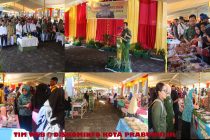 WALIKOTA PRABUMULIH MERESMIKAN PASAR BEDUG DI TUGU KECIL