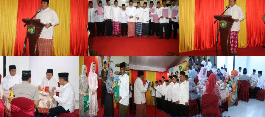SAFARI RAMADHAN BERSAMA GUBERNUR SUMSEL  DI MASJID AL-TAQWA KOTA PRABUMULIH