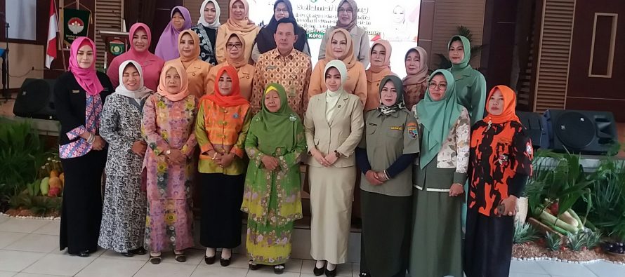 PELANTIKAN DHARMA WANITA KOTA PRABUMULIH TAHUN 2019