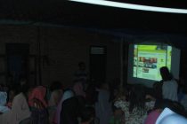 Pemutaran Film yang dilakukan oleh Dinas Kominfo Kota Prabumulih