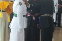 PELANTIKAN/ PENGUKUHAN CALON PASKIBRAKA KOTA PRABUMULIH TAHUN 2019