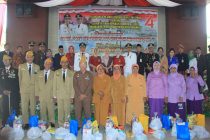 WALIKOTA HADIRI TATAP MUKA PEJABAT INSTANSI SIPIL TNI DAN POLRI DENGAN LVRI SEKALIGUS PEMBERIAN PENGHARGAAN