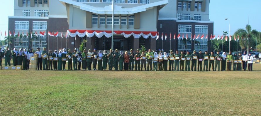 Apel Mingguan Sekaligus Penyerahan Hadiah Lomba dalam Rangkaian HUT RI ke-74 Tahun 2019