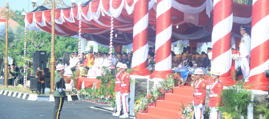 Upacara HUT RI ke-74 Kota Prabumulih