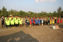 Turnamen Sepak Bola Bosin CUP di Kelurahan Sindur Kecamatan Cambai Kota Prabumulih.
