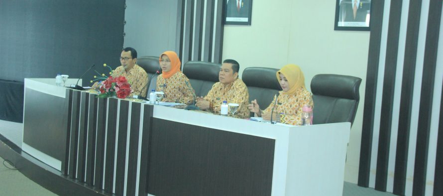 PEMBUKAN ACARA RAPAT LOMBA TOGO BERPRESTASI TINGKAT NASIONAL TAHUN 2019 DI RUANG RAPAT LT.1 PEMKOT PRABUMULIH.