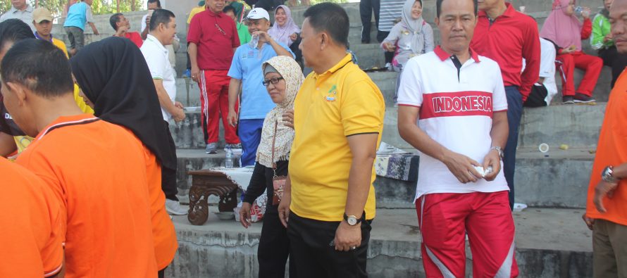SENAM PAGI BERSAMA DI TAMAN KOTA PRABUMULIH