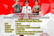 Olahraga bersama Sinergitas TNI-POLRI dan Pemkot Prabumulih