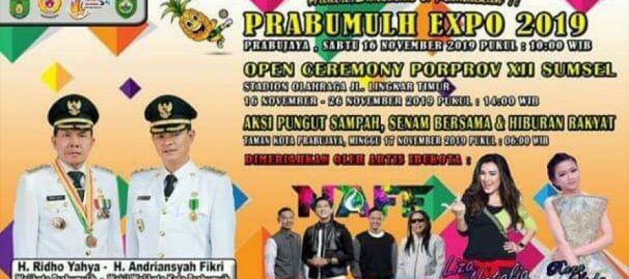 Prabumulih Expo 2019 dan Open Ceremony porvrov XII Kota Prabumulih