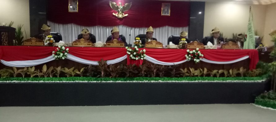 Sidang Paripurna hari jadi ke -18 Kota Prabumulih