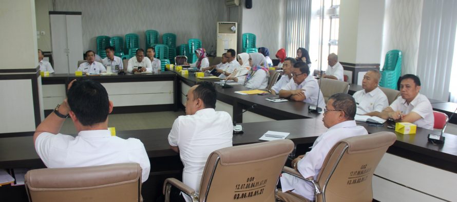 Walikota Pimpin Rapat Aksi Pencegahan Tindak Pidana Korupsi Tahun 2019