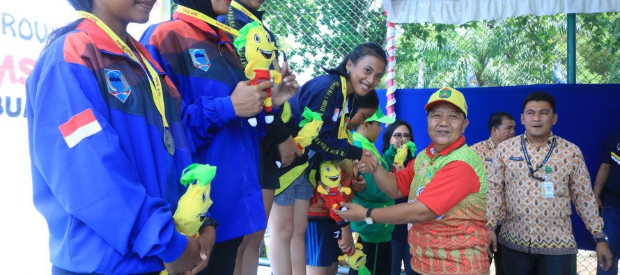 Prabumulih Kembali Sumbang Dua Emas Porprov XII Sumsel 2019 Lewat Cabor Soft Tenis