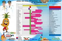 Jadwal dan Venue Pertandingan Porprov Sumsel XII di Prabumulih Tahun 2019
