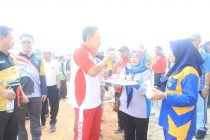 SENAM PAGI BERSAMA DI STADION TALANG JIMAR KOTA PRABUMULIH