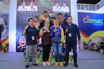 PENGALUNGAN MEDALI CABANG OLAHRAGA SEPATU RODA DI CITI MALL KOTA PRABUMULI