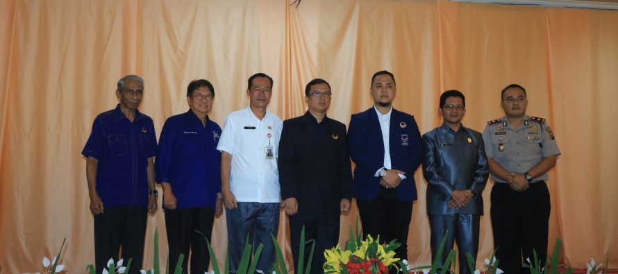 Silaturahmi Bersama Pengurus DPW Partai Nasdem Kota Prabumulih di Hotel Grand Nikita Prabumulih