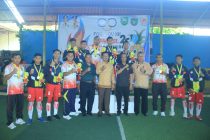 Penyerahan Medali Hockey porprov XII 2019