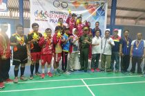 Asisten I Kalungkan Medali Cabang Olahraga Goal Ball PEPARPROV II Sumsel Tahun 2019