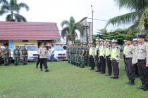 Sekretaris Daerah Menghadiri Apel Gelar Pasukan Operasi Lilin