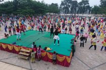 Senam Bersama Masyarakat dan Pemerintah Kota Prabumulih