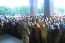 APEL MINGGUAN SEKALIGUS PENYERAHAN PENGHARGAAN PROGRAM KAMPUNG IKLIM DAN SEKOLAH ADIWIYATA TINGKAT NASIONAL TAHUN 2019.