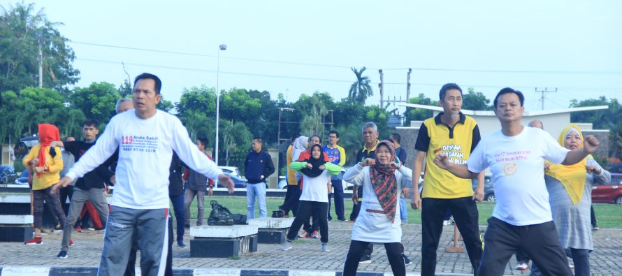 Senam Sehat, Bersama Pemerintah Kota Prabumulih
