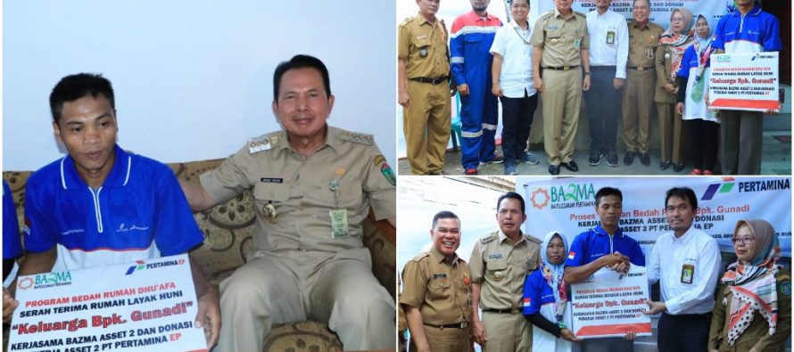 Walikota Hadiri Serah Terima Bedah Rumah Tidak Layak Huni di Kelurahan Payu Putat