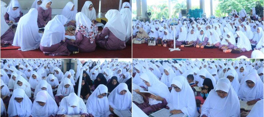Ketua TP-PKK Prabumulih Hadiri Pengajian Rutin Bulanan Ibu-ibu Majelis Taklim Se-Kota Prabumulih