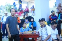 Senam Pagi bersama masyarakat Kota Prabumulih