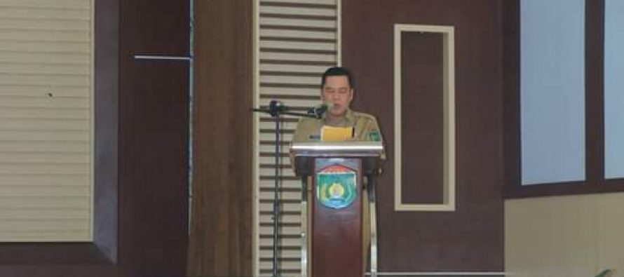 Pembukaan Kegiatan Sosialisasi Pemadam Kebakaran dan Penanggulangan Bencana Alam Tahun Anggaran 2020.