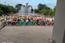 Senam Pagi Bersama Masyarakat Prabumulih