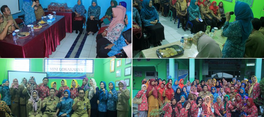 Wakil Ketua TP-PKK Galakkan GEMARIKAN dan Serahkan Seragam Kader Posyandu se-Kota Prabumulih