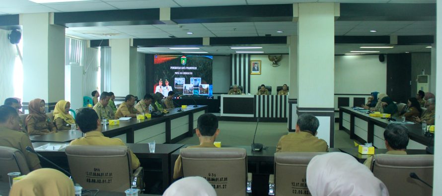 ASISTEN III BUKA BIMTEK DAN PENGECEKAN KELENGKAPAN DATA LPPD KOTA PRABUMULIH