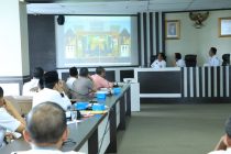 PAPARAN EO PEMBUKAAN DAN PENUTUPAN MTQ XXIX SUMSEL SEKALIGUS RAPAT BERSAMA KADES TERKAIT PENGGUNAAN DANA DESA