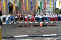 Apel Mingguan Sekaligus Pemberian Hadiah dan Piagam Lomba  HPSN HLHS