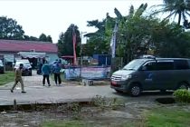 Kegiatan Komunikasi Informasi dan Edukasi kepada masyarakat terkait dengan pencegahan penyebaran covid-19 Sekaligus Pembagian Masker oleh TP-PKK Prabumulih