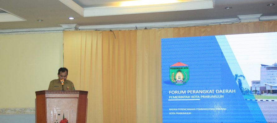 Walikota Buka Pembukaan Rapat Forum Perangkat Daerah Tahun 2020