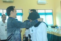 PEMBUKAAN KEGIATAN PEMAGANGAN DALAM NEGERI PROGRAM PENINGKATAN KUALITAS DAN PRODUKTIVITAS TENAGA KERJA DINAS TENAGA KERJA KOTA PRABUMULIH TAHUN 2020