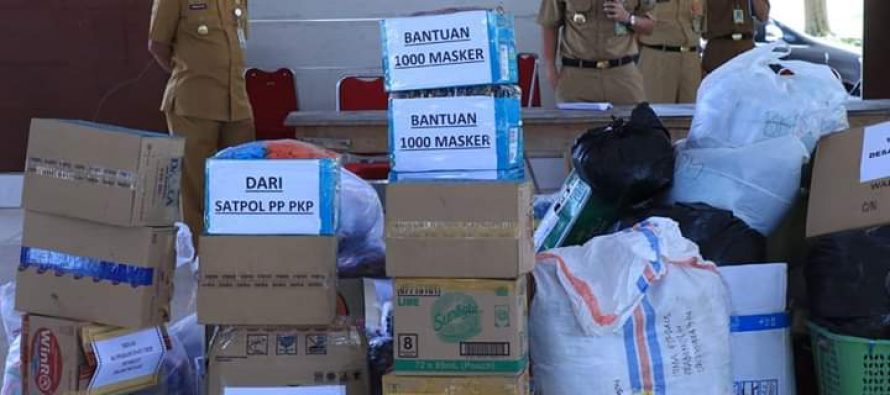 Atasi Penyebaran Corona 37 Ribu Masker Siap Dibagikan Untuk Masyarakat Kota Prabumulih