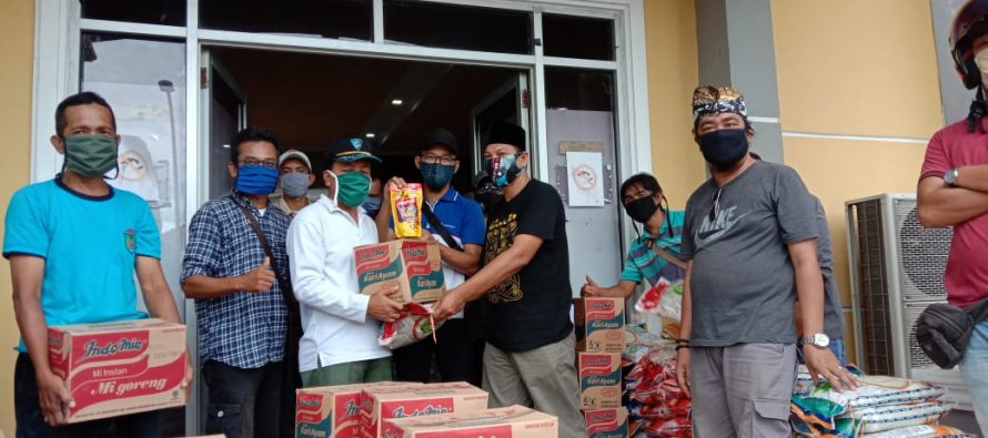 Insan Pers Terima Bantuan Pademi Covid-19