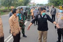 Gubernur Tinjau PSBB Prabumulih Sekaligus Gaungkan New Normal