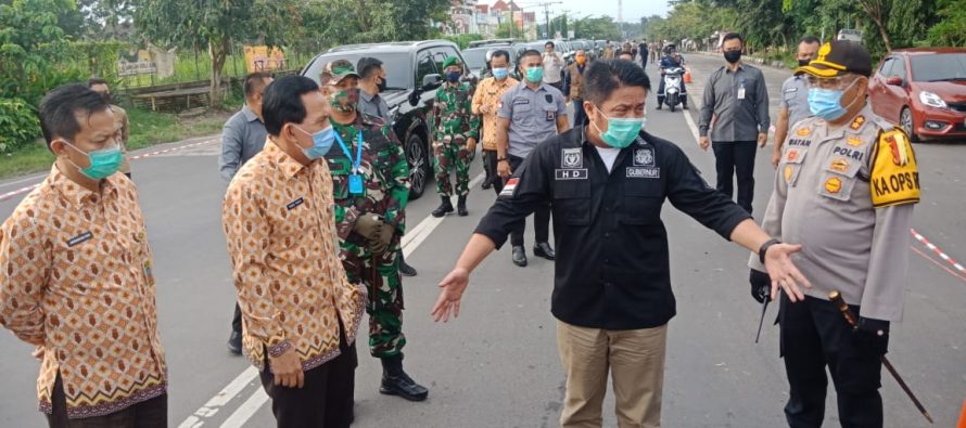 Gubernur Tinjau PSBB Prabumulih Sekaligus Gaungkan New Normal