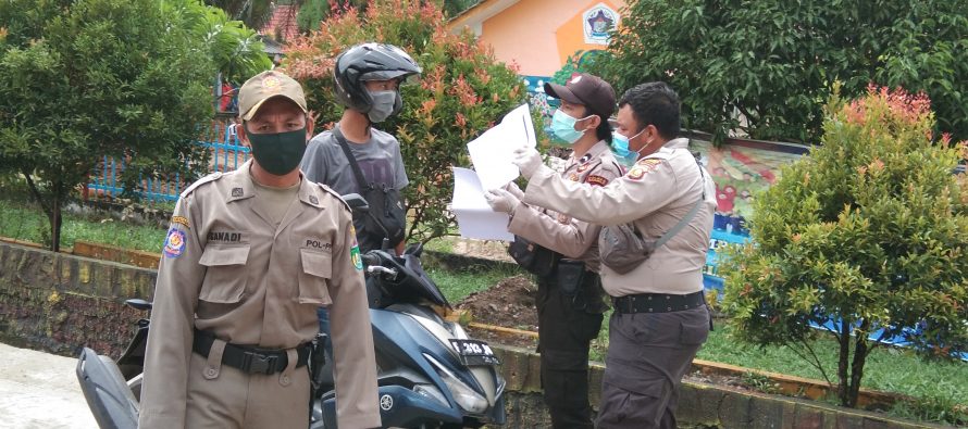 Hari Pertama Pelaksanaan PSBB di Kota Prabumulih