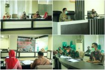 Sekda Pimpin Rapat Koordinasi Penyusunan Draft Perwako PSBB di Kota Prabumulih